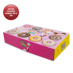 DONAT ISI 6 4W CETAK COATED 310